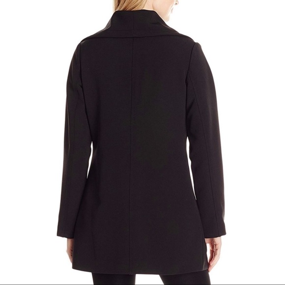 New Single Button Classic Lightweight Black Stylish Business Coat Size Large - Picture 2 of 8